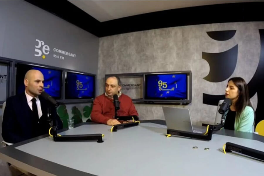 „გლდანის პროფესიული მომზადების ცენტრი“ რადიო „კომერსანტზე“